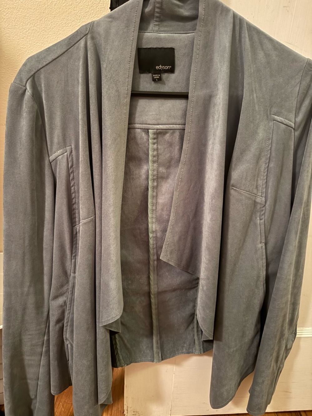 Edyson Open-Front Layering Top